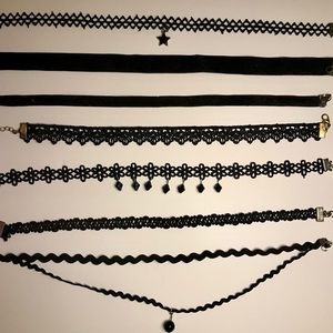7 choker necklaces